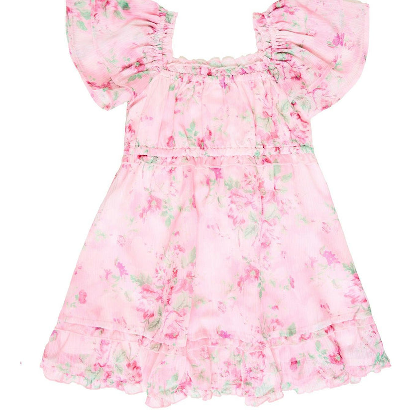 Mini Juliana Dress in Rose Trance