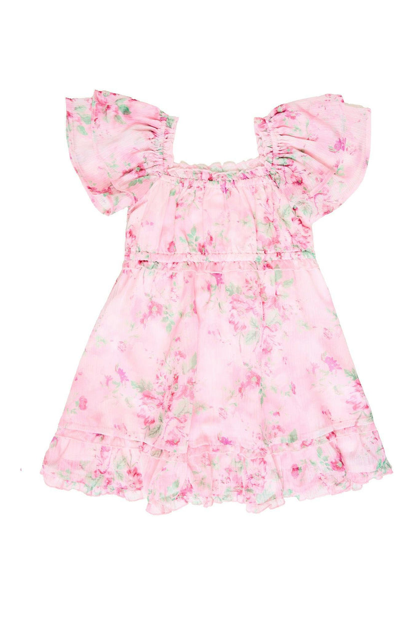 Mini Juliana Dress in Rose Trance