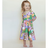 Reese Print Scoop Neck Dress