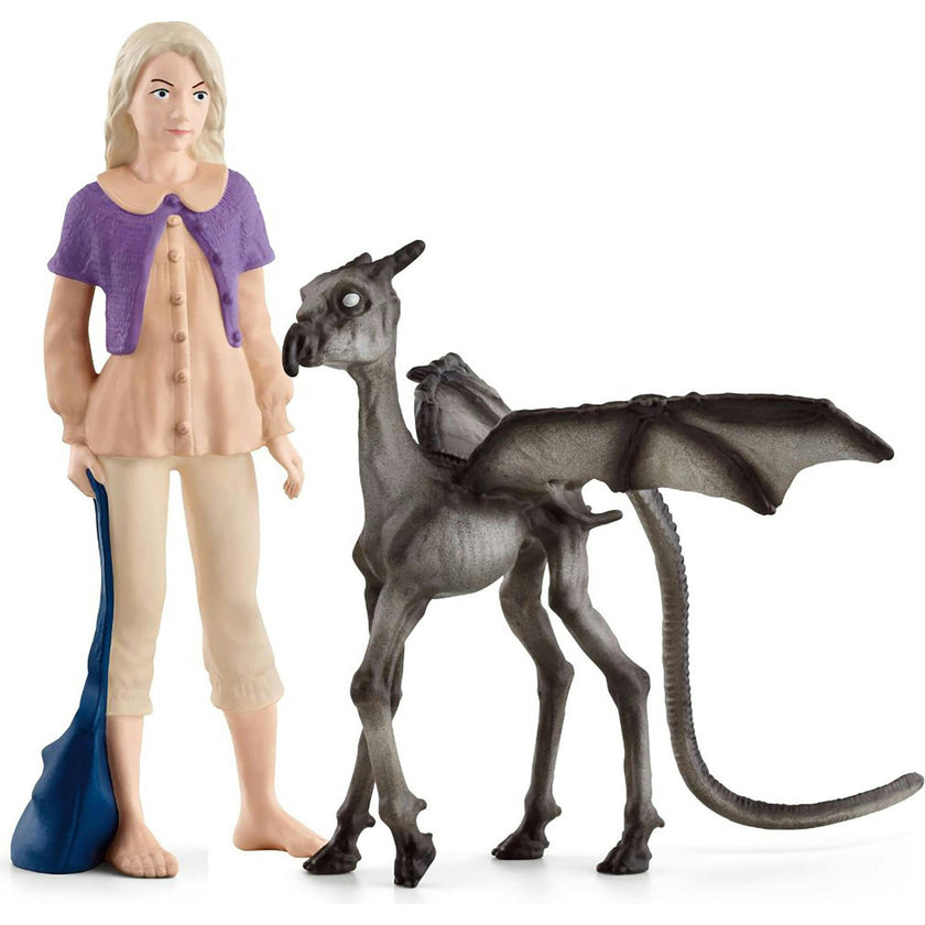Schleich Wizarding World of Harry Potter: Lovegood & Baby Thestral Figurines