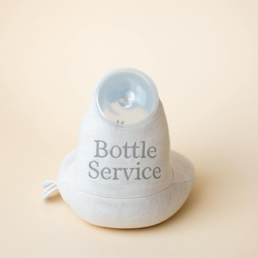 Baby Bottle Pillow Holder for Parents - "Bottle Service"