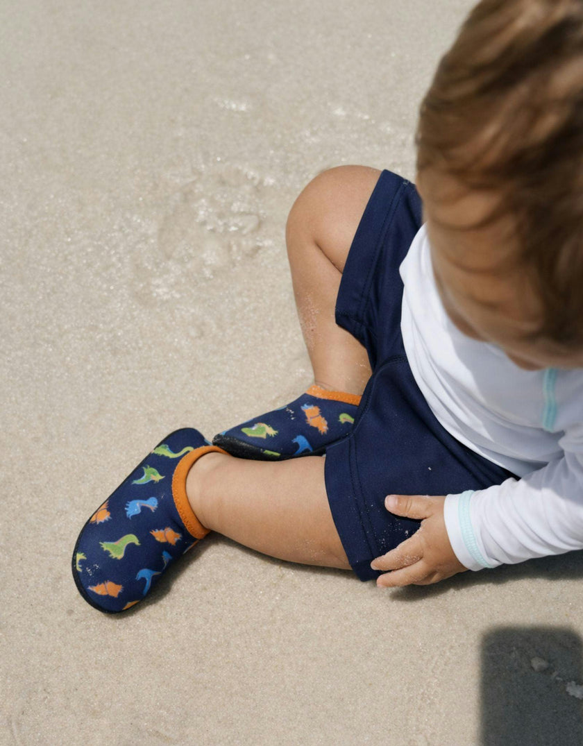 Dino Play Aqua Shoes in Navy