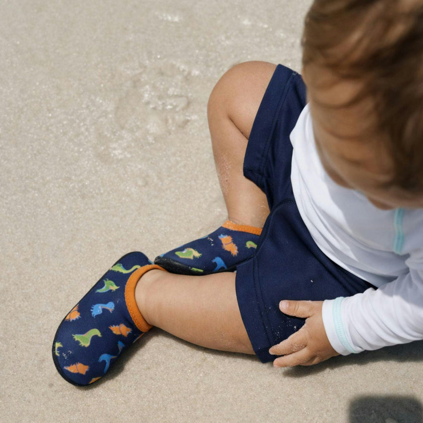 Dino Play Aqua Shoes in Navy