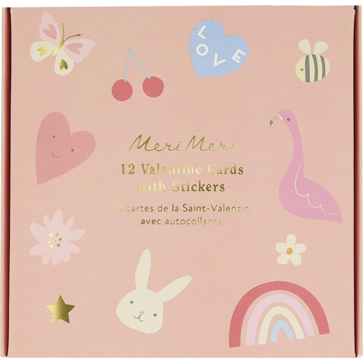 Heart Concertina Valentine Cards