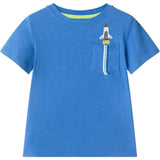 Boys Graphic Pocket Tee | Space Rocket
