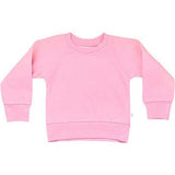 Crewneck Terry Sweatshirt Bubble Gum Pink