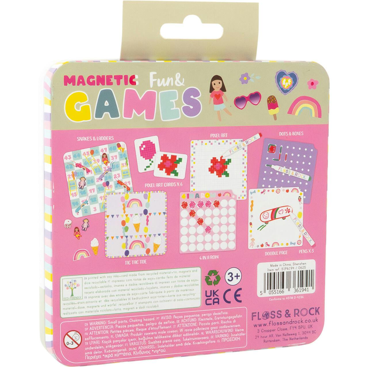 Magnetic Fun & Games Tin - Best Friends