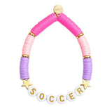 Girls Soccer Bracelet
