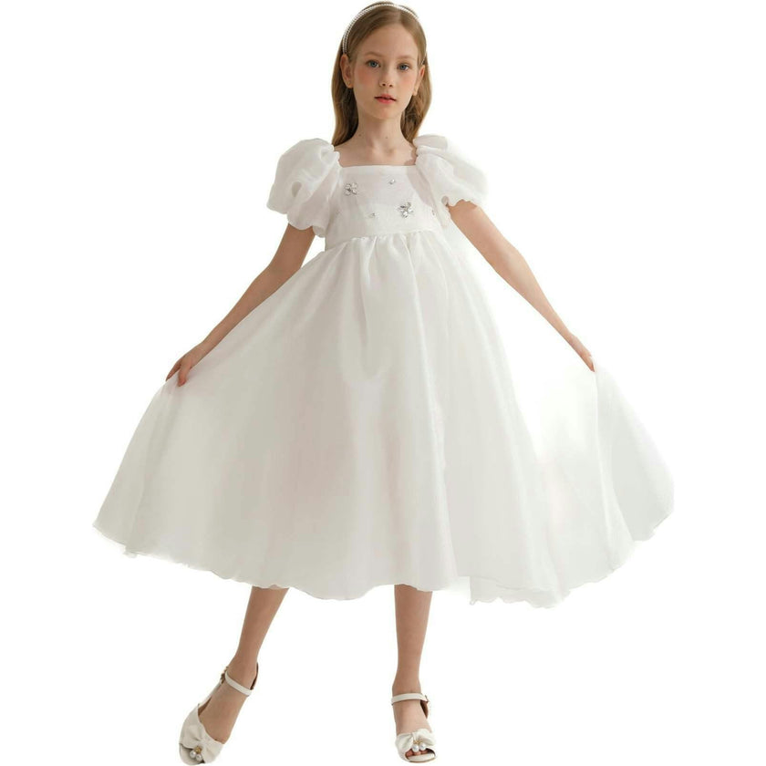 Janelle Applique Teacup Gown