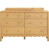Swell 6-Drawer Assembled Dresser in Honey
