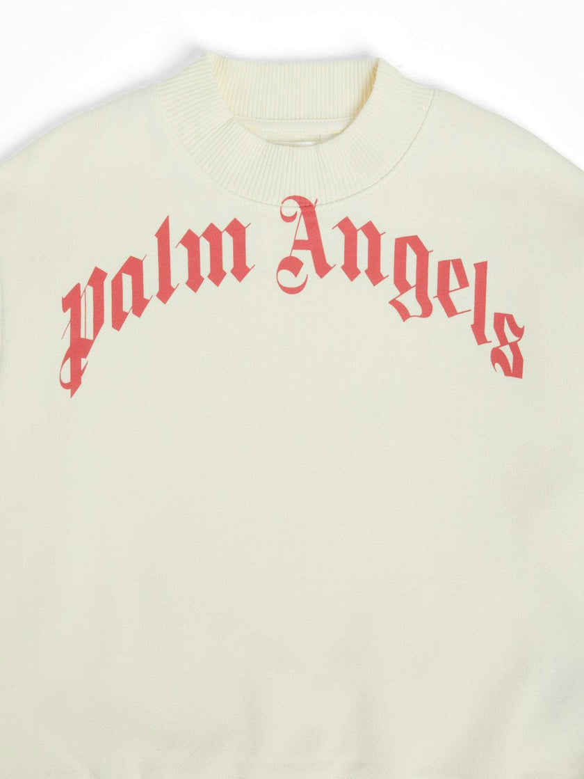 Ivory Logo-Print Sweatshirt