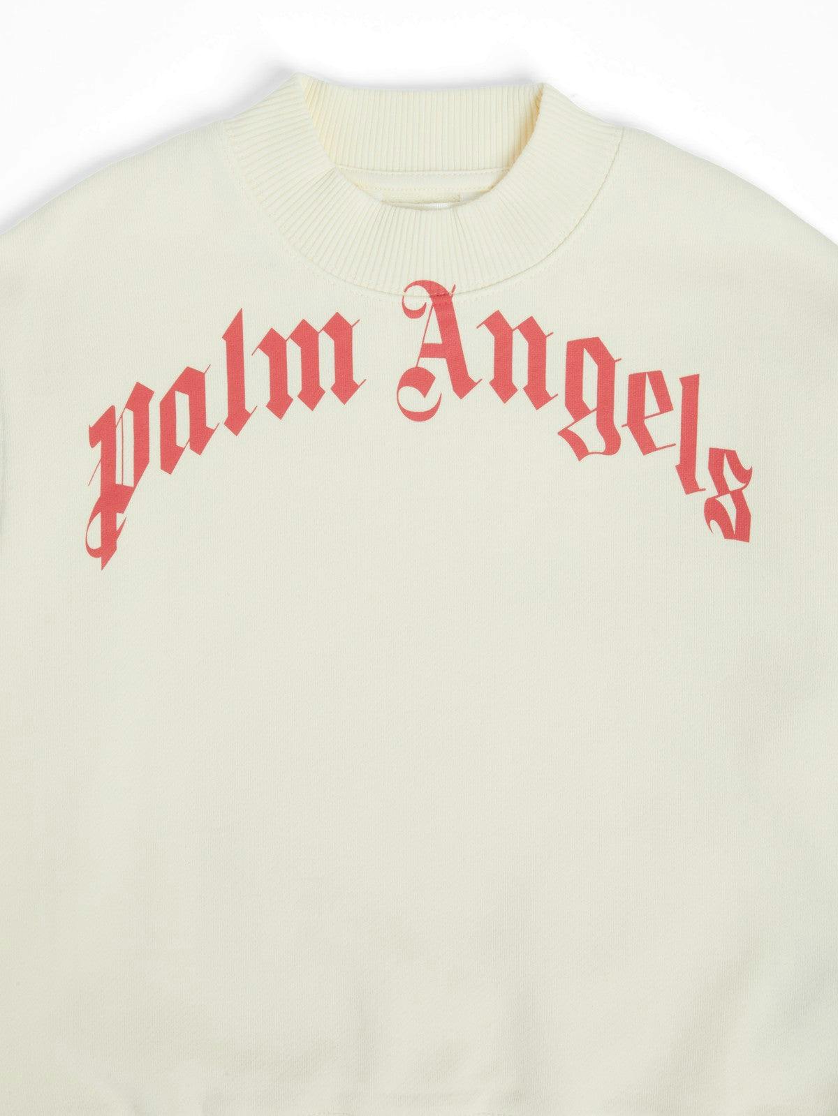 Ivory Logo-Print Sweatshirt