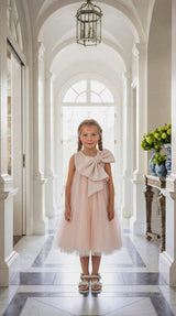 Jackie Peach Dress