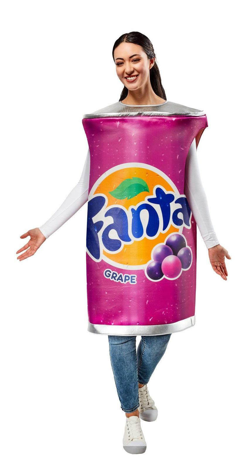 Adult Grape Fanta Can Costume
