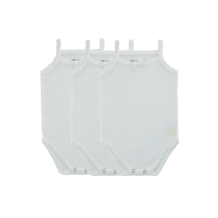 Pointelle Girls Tank Bodysuits