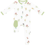 Zippered Footie, Florals