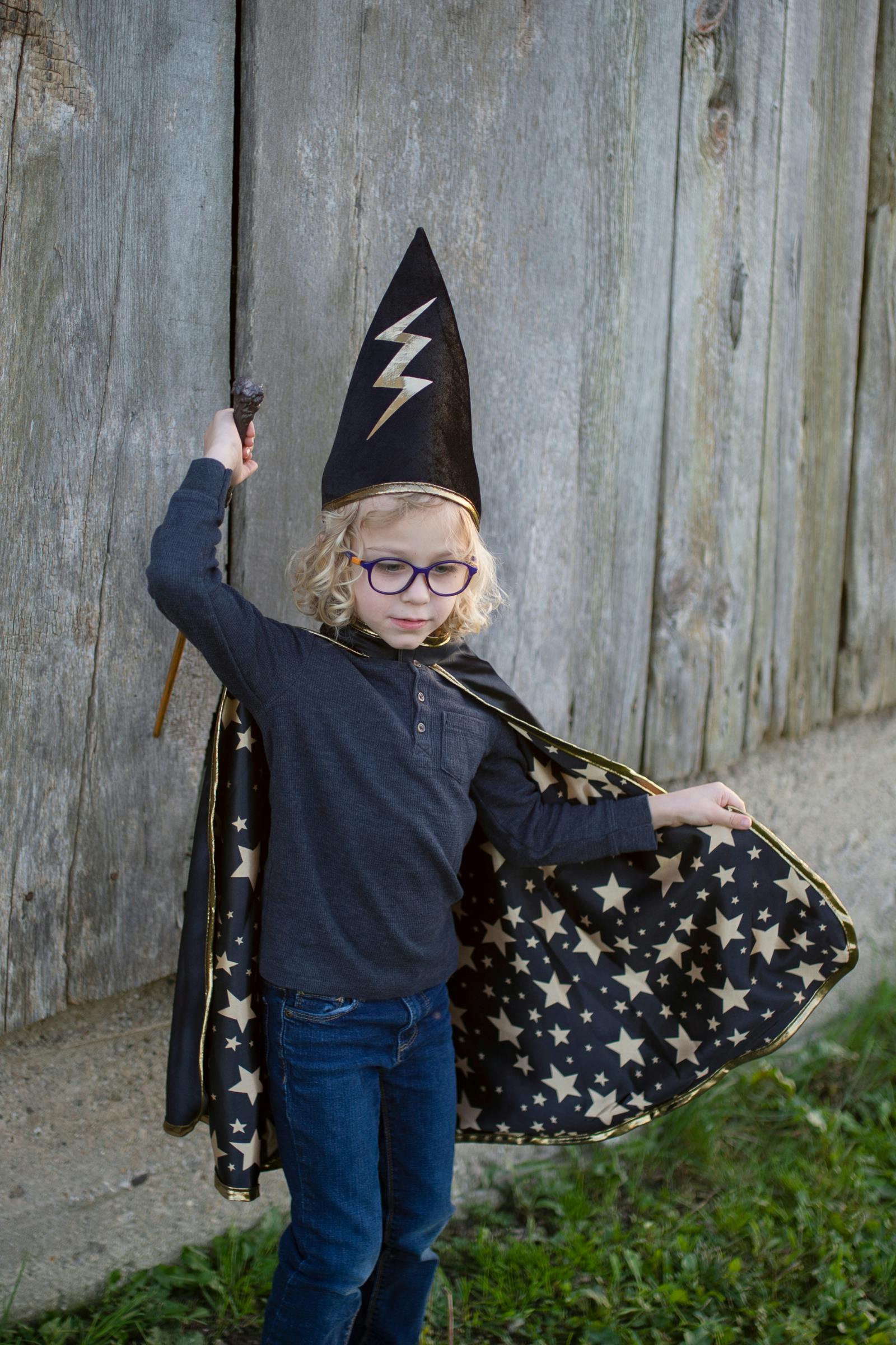 Reversible Wizard Cape & Hat