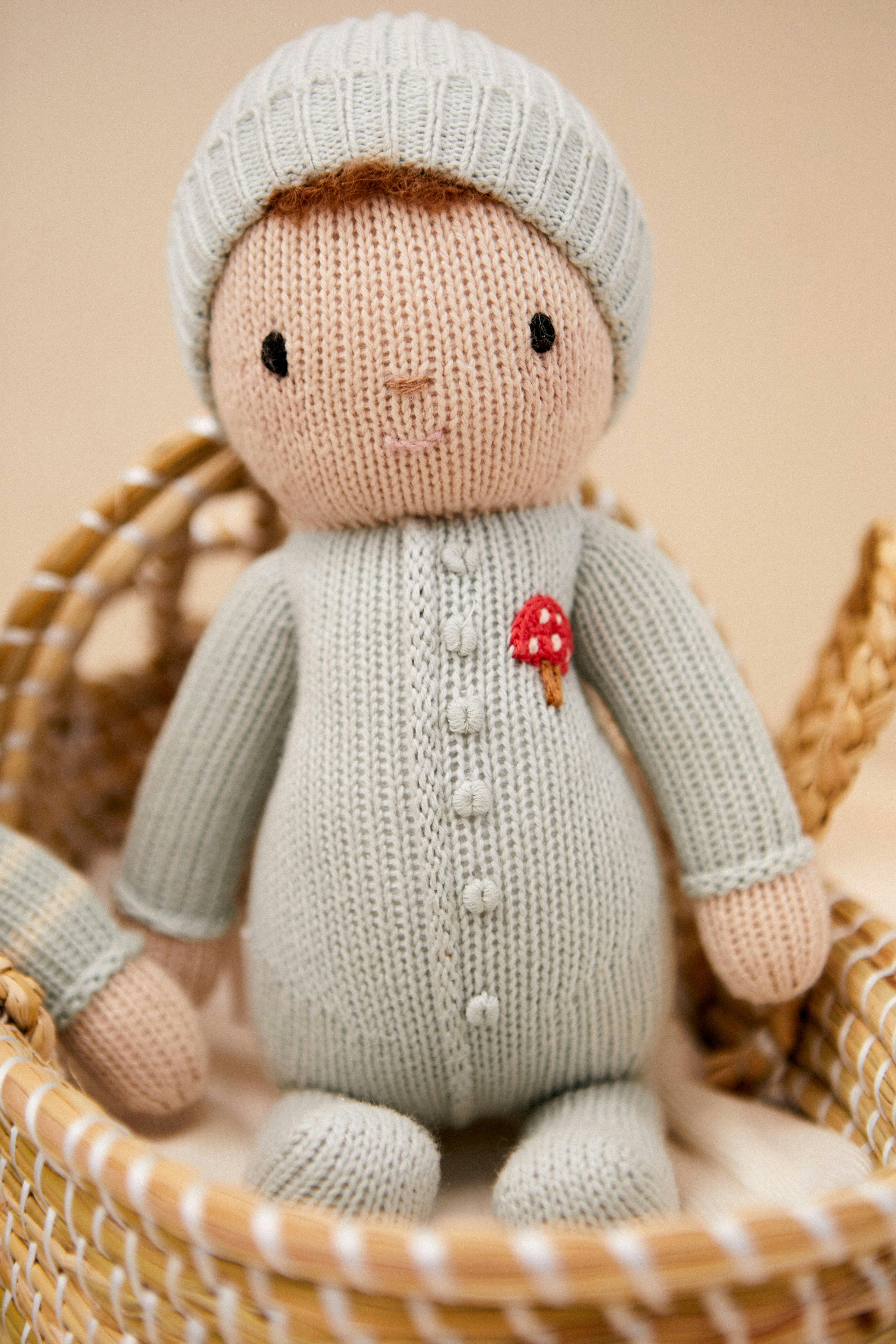 Baby Liam doll light blue 11