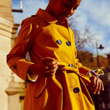Bayswater Trench Coat - Mustard