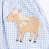 Cute Farm Animals Appliques - Tank Dress with Bloomer