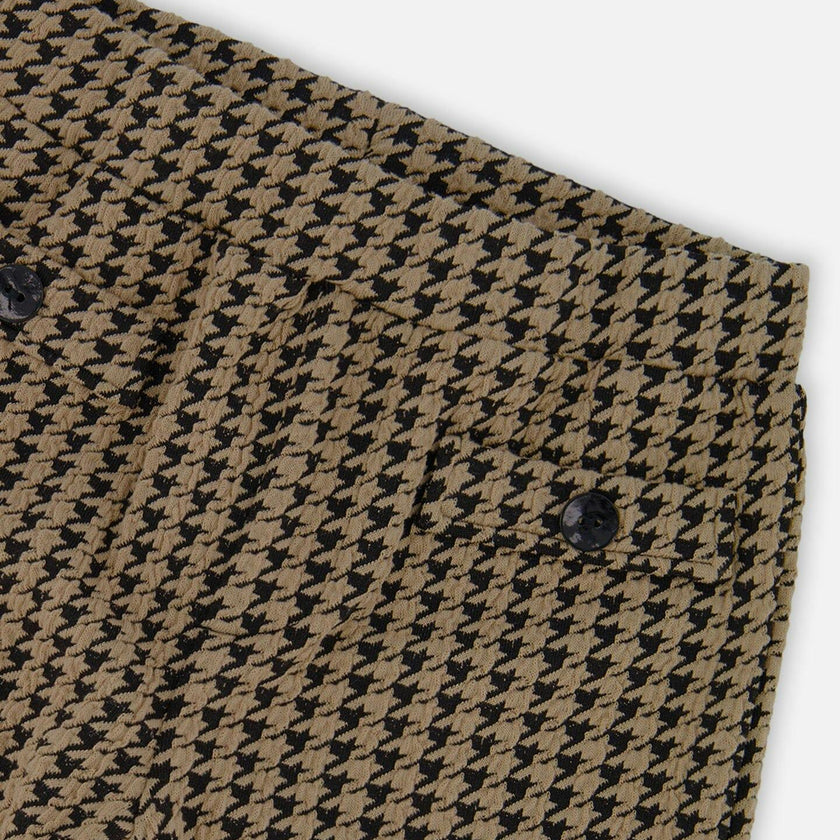 Jacquard Knit Pant with Welt Pocket