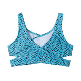 Kids (7-16) Two Piece Swim Suit | Dotted