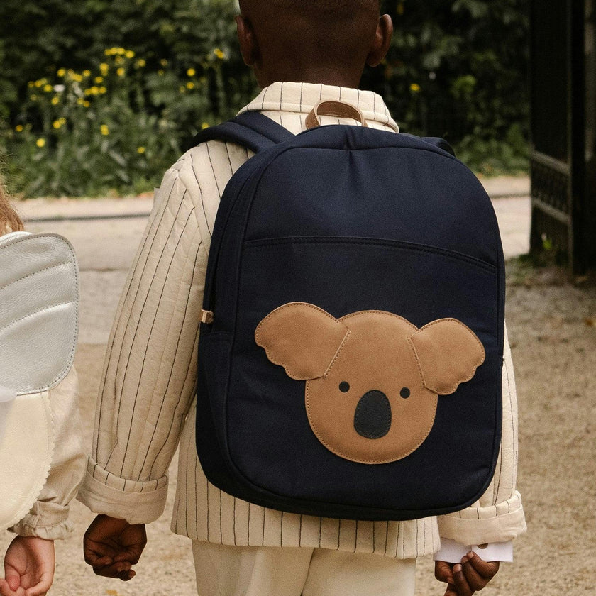 Pibbe Schoolbag | Koala | Navy Taslan