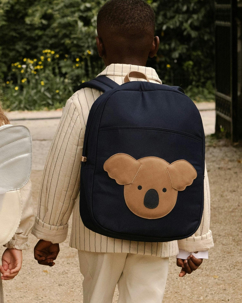 Pibbe Schoolbag | Koala | Navy Taslan