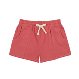Boys Poppy Red Ultra-Soft Twill Short