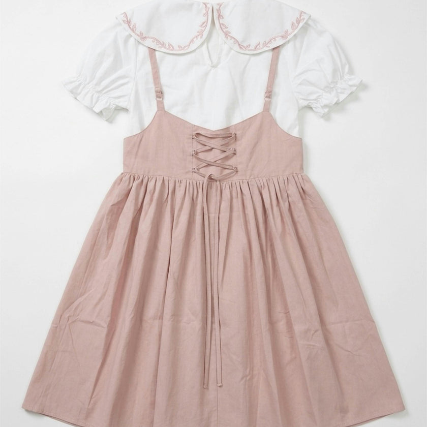 Annalise Dress | Antique Blush