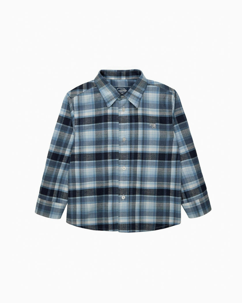Oliver Shirt in Navy Check