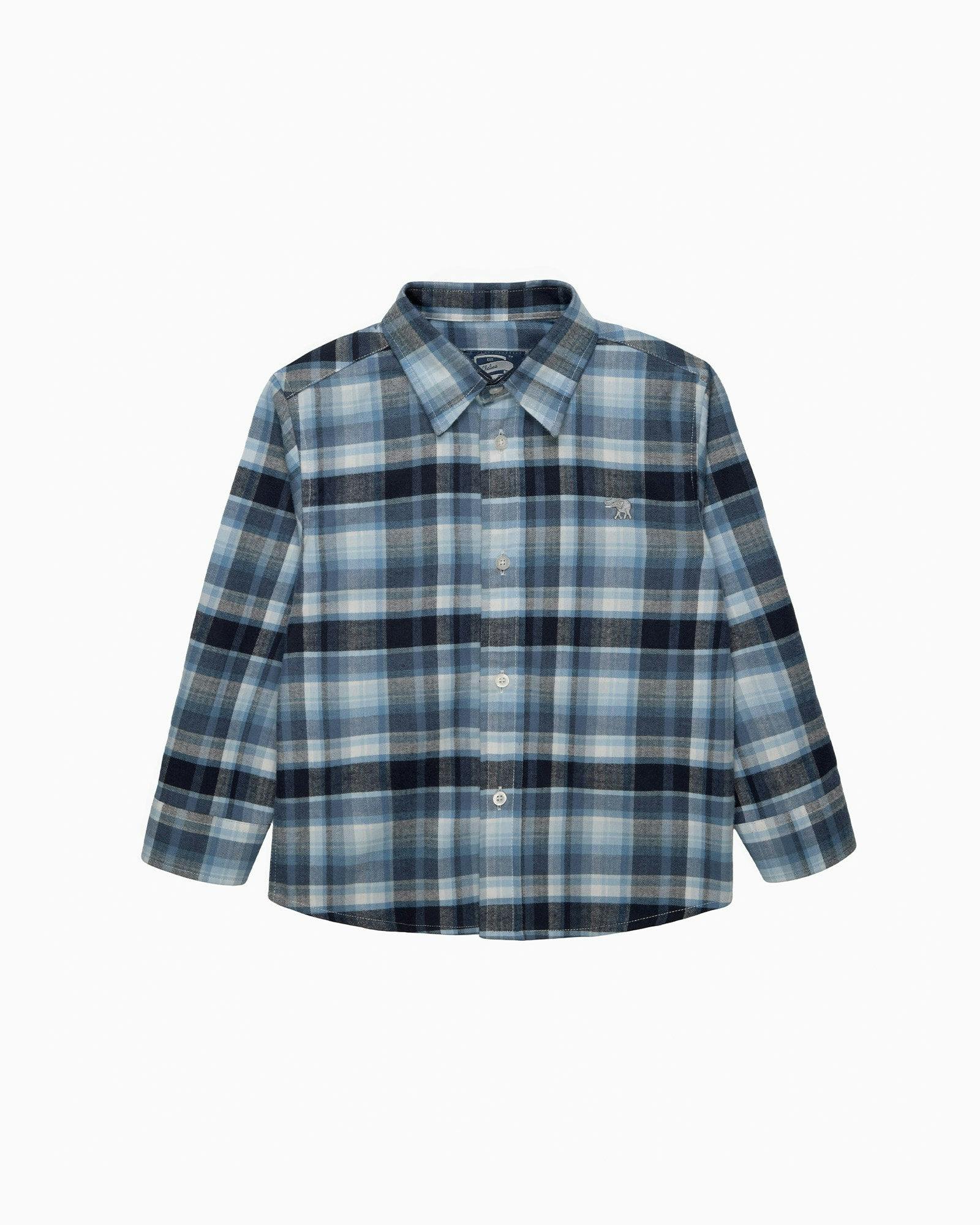 Oliver Shirt in Navy Check