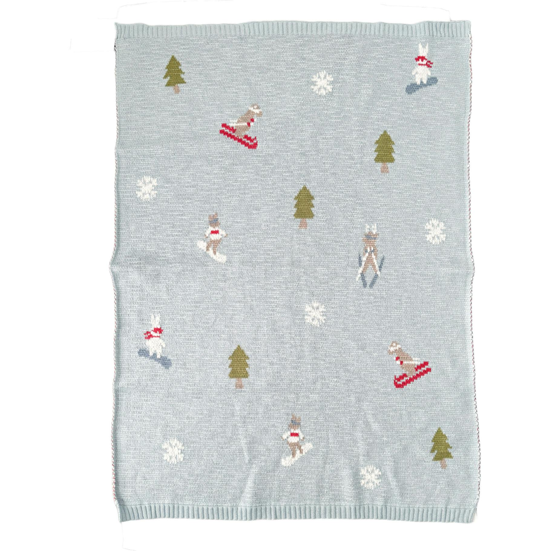 Organic Cotton Blanket Ski
