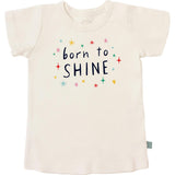 graphic tee | born to shine
