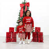 Holly Jolly Bow Christmas Knit Sweater