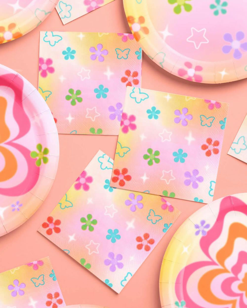 Butterfly Dream Napkins - 25 printed napkins
