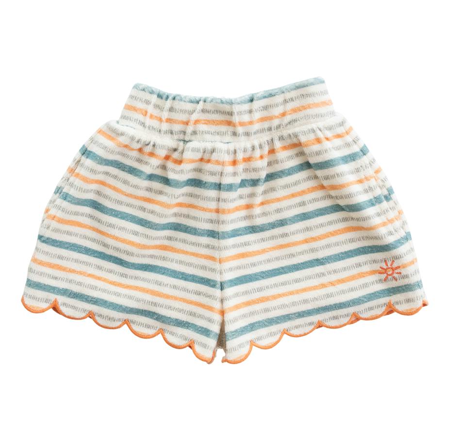 girls paloma scallop short