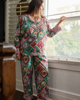 12 Days of Christmas - Long PJ Set - Vintage Holiday