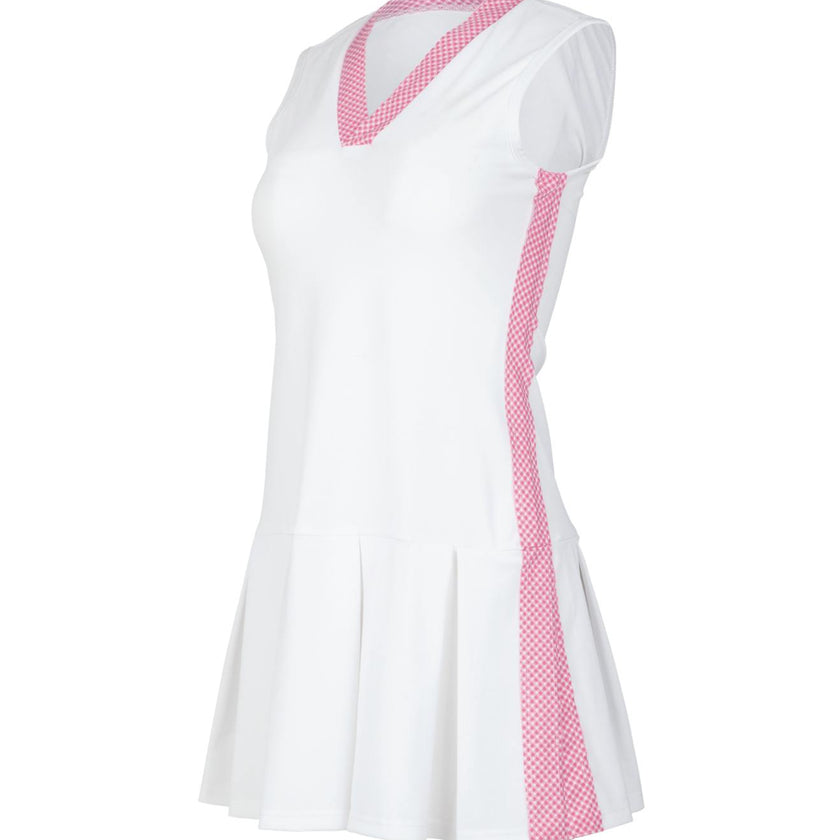 Love All Tennis Women's Tracy Dress Resort Gingham