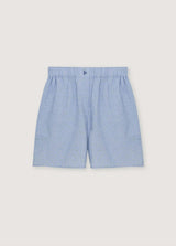 Cloe Woman Short Summer Midnight Pinstripes