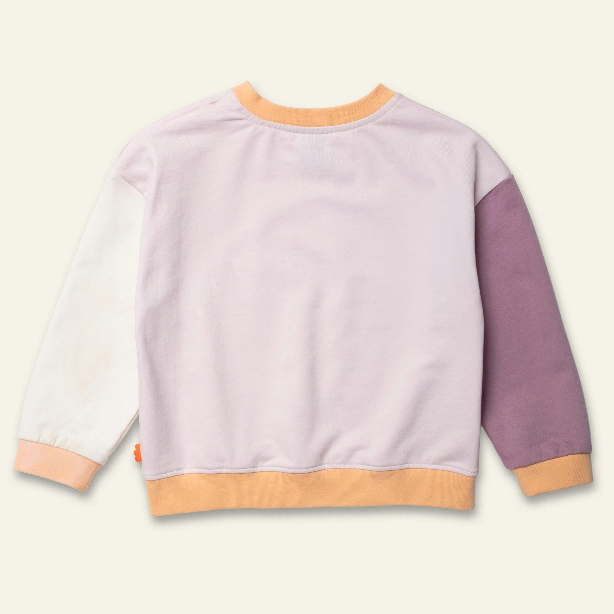 Lilac Colorblock Sweatshirt