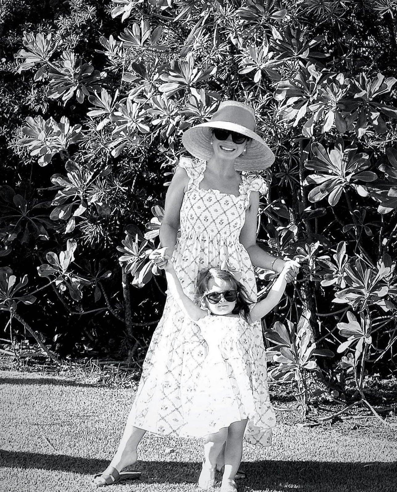 Wildflower Sun Hat - Olive Green Wide & Short Grosgrain Ribbon