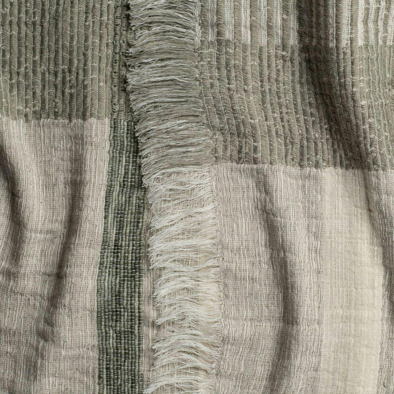 Zen Garden Plaid Throw