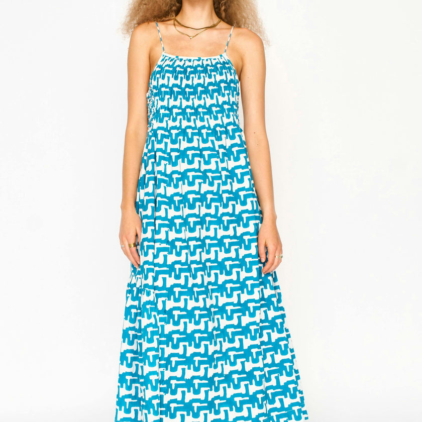 Janeiro Dress, Blue