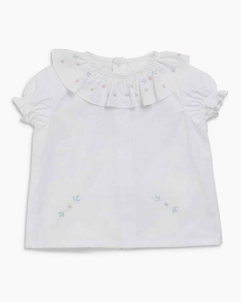 Margot Blouse White Embroidery