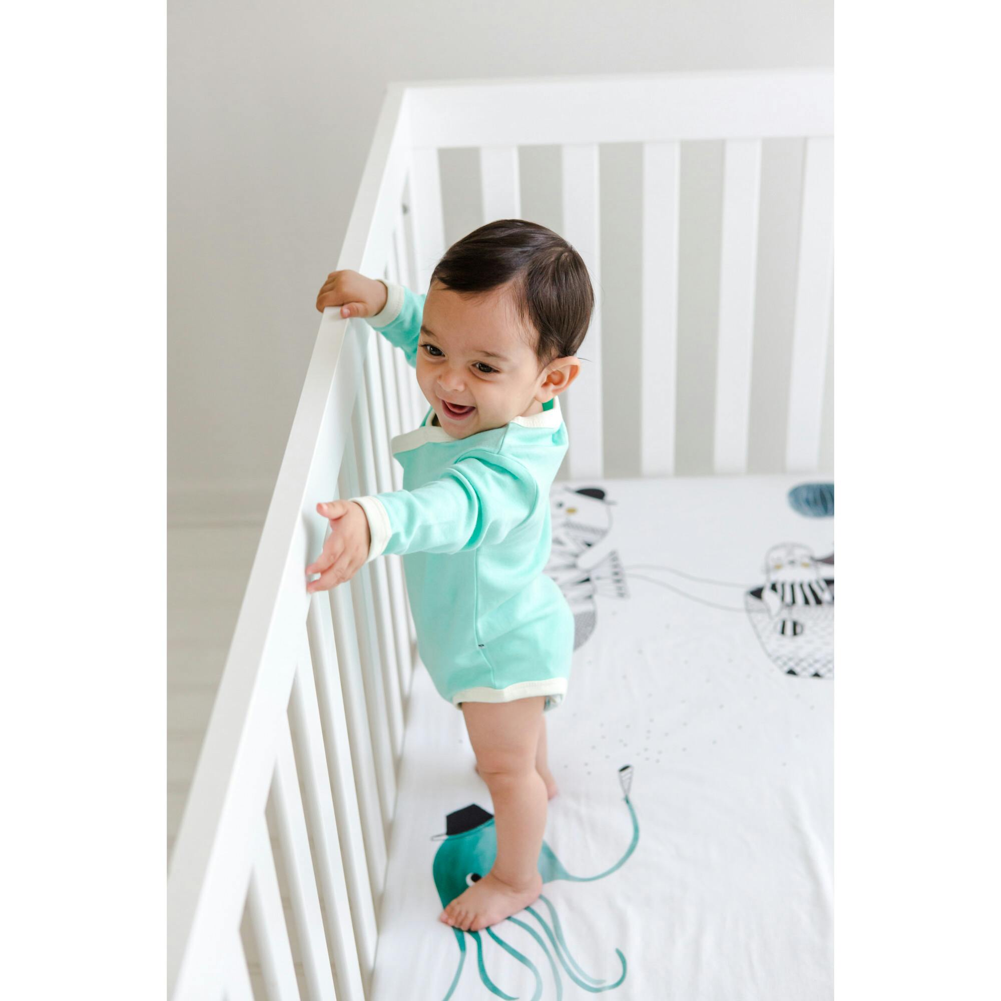 Underwater Love Standard Crib Sheet