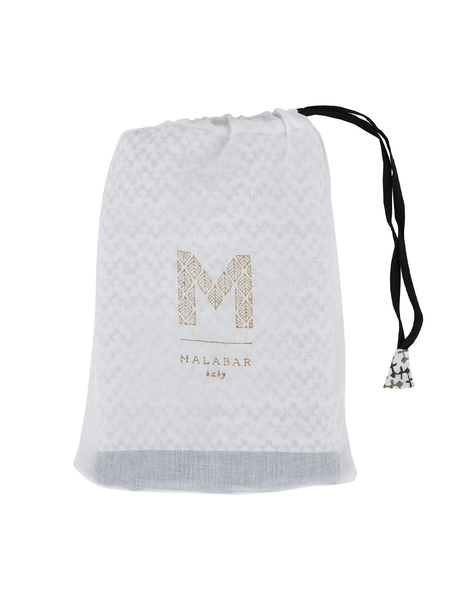 Luxe Natural Cotton Receiving Blanket