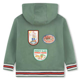 KENZO KIDS Travel Patch Vintage Collegiate Hoodie