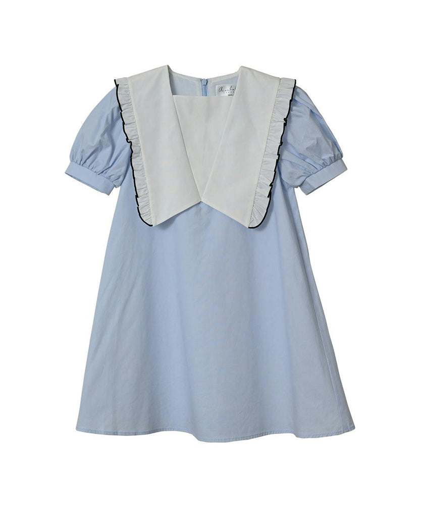 Millie dress, Blue