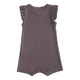 Purple Plum Ruffle Modal Shortie